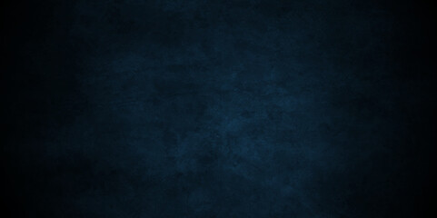 Dark Blue background with grunge backdrop texture, watercolor painted mottled blue background, colorful bright ink and watercolor textures on black paper background.