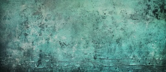 Obraz premium Abstract Teal and Grey Textured Background