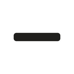 Minus Symbol Icon - Fill