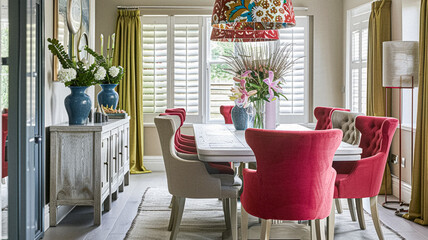 Cottage interior design and country house home decor and furniture, English countryside style interiors idea