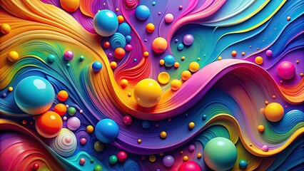 Abstract, vibrant background with a mix of colors and shapes, colorful, abstract, vibrant, background, design, artistic, texture