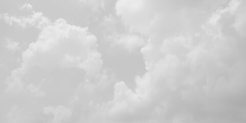 White cloud in the sky. View on a soft white fluffy cloud as background. Cloudy sky, white clouds, black background pattern. The gray cloud trendy photo. 