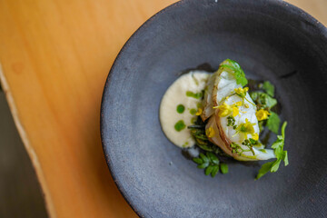 ひらすずき, 炙り, 山菜、前菜