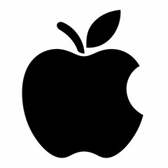 Apple Black silhouette