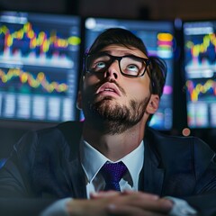 portrait of a businessman in the office