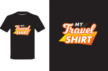 My Travels T-shirt design 2024