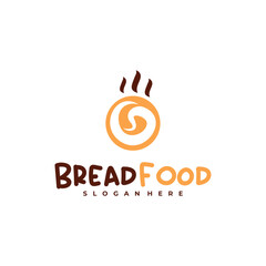 Bread with S logo vector template, Creative Bread logo design concepts