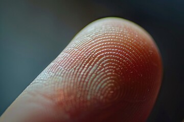 ai generative human handprint close up view