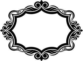 frame with ornament
