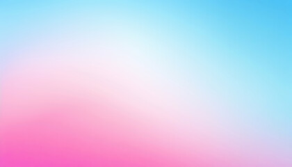 Obraz premium pink white and light blue grainy gradient background