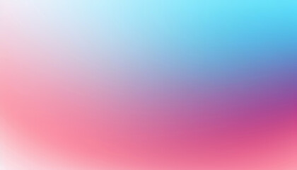 Obraz premium pink white and light blue grainy gradient background