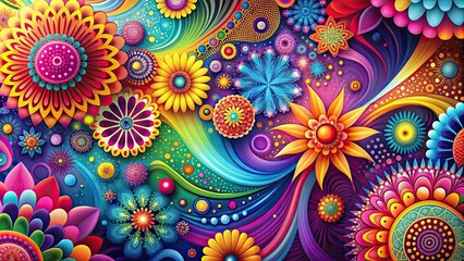 Abstract colorful background with vibrant hues and patterns, abstract, colorful, vibrant, background, texture, design
