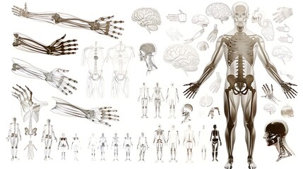  a diagram of the human body