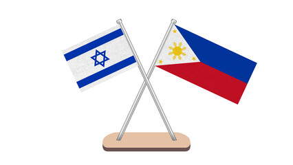 Philippines Israel Flag