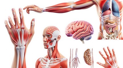  a diagram of the human body