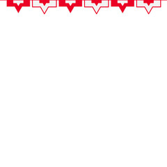Indonesia Flag Curtain Header