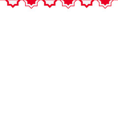 Indonesia Flag Curtain Header