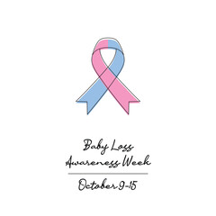 line art of Baby Loss Awareness Week good for Baby Loss Awareness Week celebrate. line art.