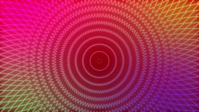 Moving background with a variety of colors and abstract motifs