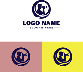 Photography studio icon Photographic studio Photo studio Studio photography flat logo sign symbol editable vector