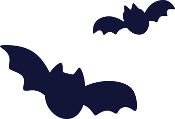 Halloween Bats Silhouette