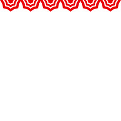 Indonesian Flag Curtain Header