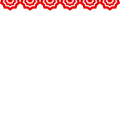 Obraz premium Indonesian Flag Curtain Header