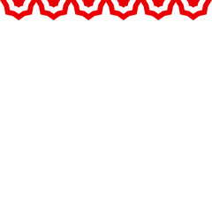 Indonesian Flag Curtain Header