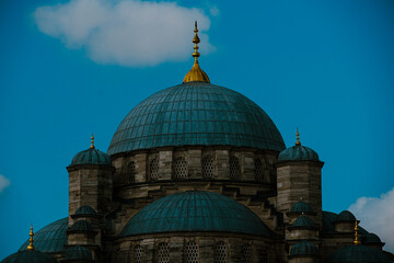 dome of the hagia sophia city