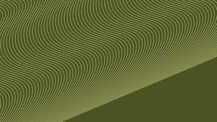 Obraz premium Green army abstract background with curve line for backdrop or presentation