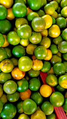 orange fruits in the market
