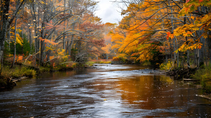 Obraz premium autumn in the woods