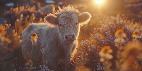 Close-up of a cow in the UK Countryside