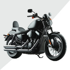 Naklejka premium Hand drawing style of motorcycle race cornering isolated in white background