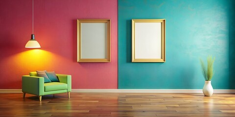 A picture on a wall informative Vibrant engaging AI-Generated Content