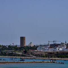 Obraz premium View of the sea from the old fort