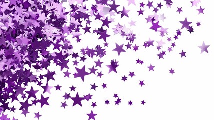 White background with lilac flowers , Background for the design