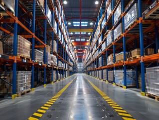 Fully Automated Smart Warehouse with Robotic Inventory Management System
