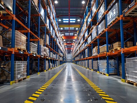 Fully Automated Smart Warehouse with Robotic Inventory Management System