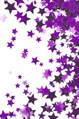 White background with lilac flowers , Festive design background