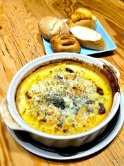パンとグラタン
