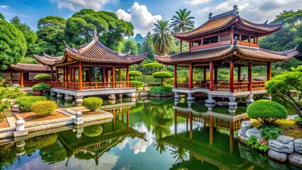 Beautiful Chinese style gardens in Singapore, China, gardens, Singapore, architecture, traditional, tranquil, peaceful