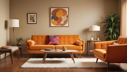 Photo interior modern design room 3d illustration