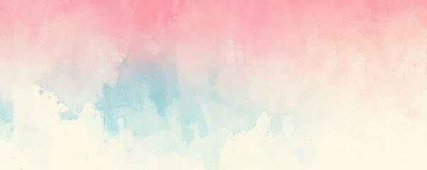 Obraz premium Soft Pastel Gradient Background with Fine Grain Sand Texture in Shades of Pink, Cream, and Light Blue for Elegant and Minimalist Creative Projects