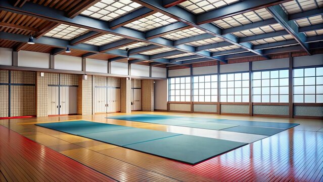 Close up shot of a martial arts dojo floor , martial arts, dojo, floor, close up, wood, training, practice