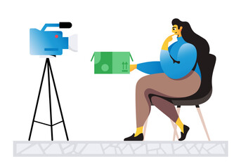 Video blog unpacking