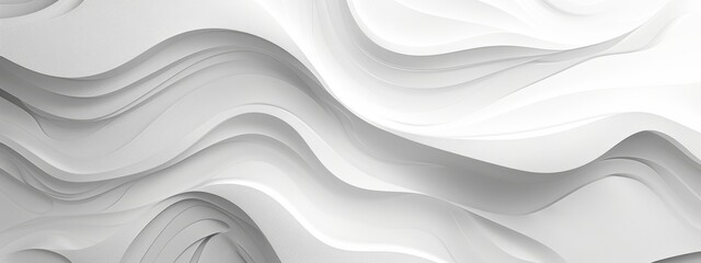 Obraz premium A tight shot of a textured white wall, featuring wavy patterns, and a black and white antique clock mounted on it