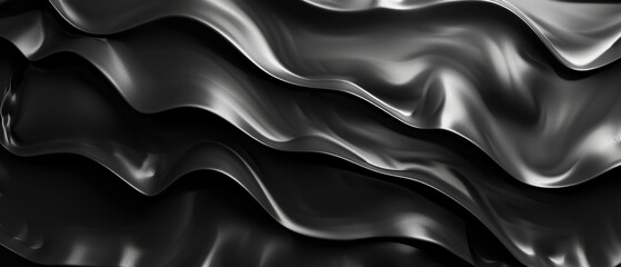 a wave of liquid against a black background
