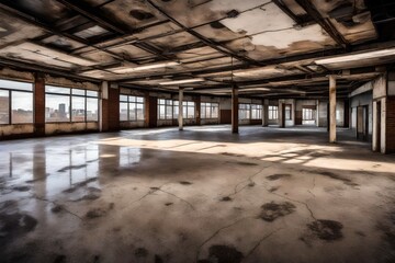 old abandoned factory