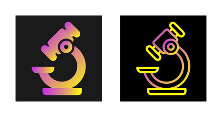 Microscope Vector Icon